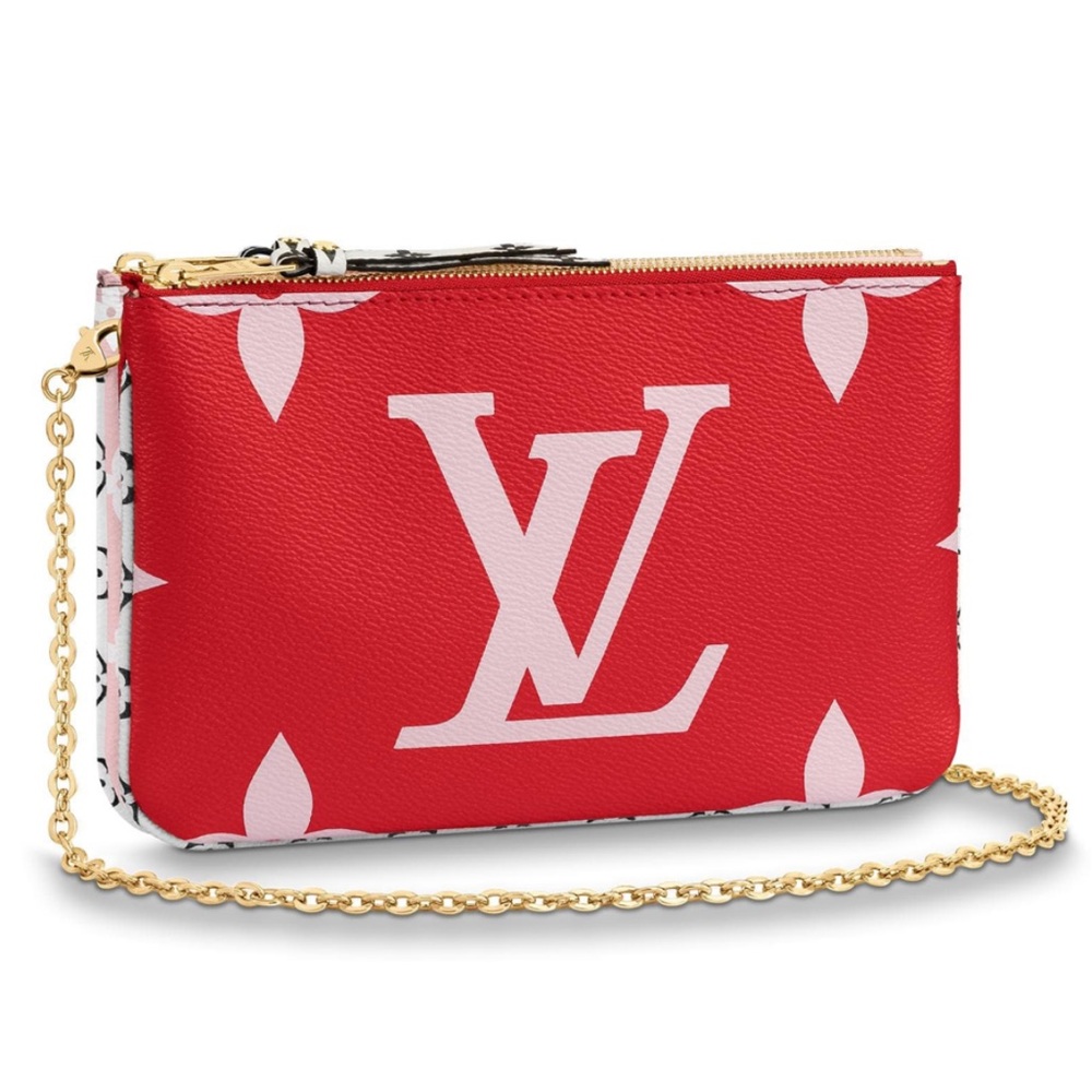 Louis Vuitton Pochette Double Zip Authentic